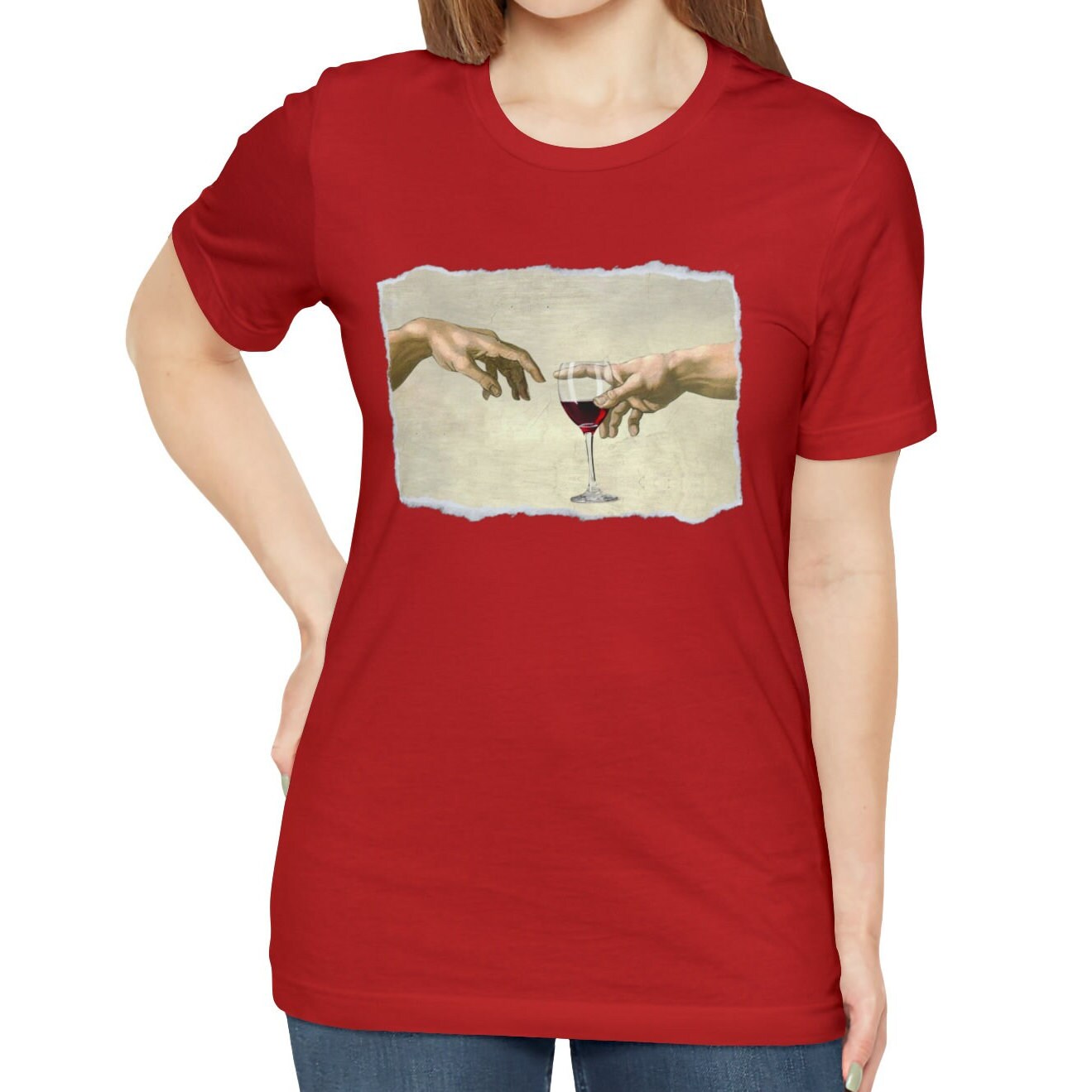 The Creation Of Red Wine Shirt