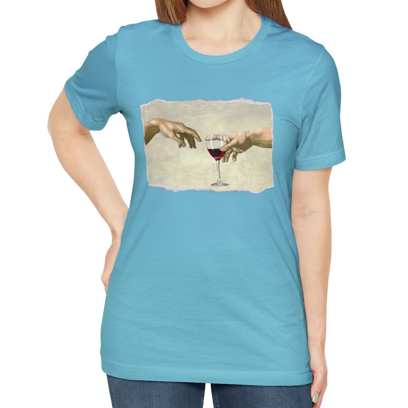 The Creation Of Red Wine Shirt