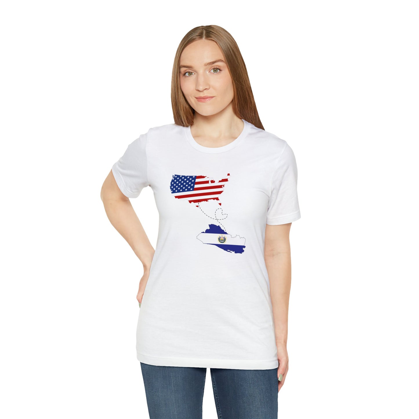 El Salvador USA Shirt