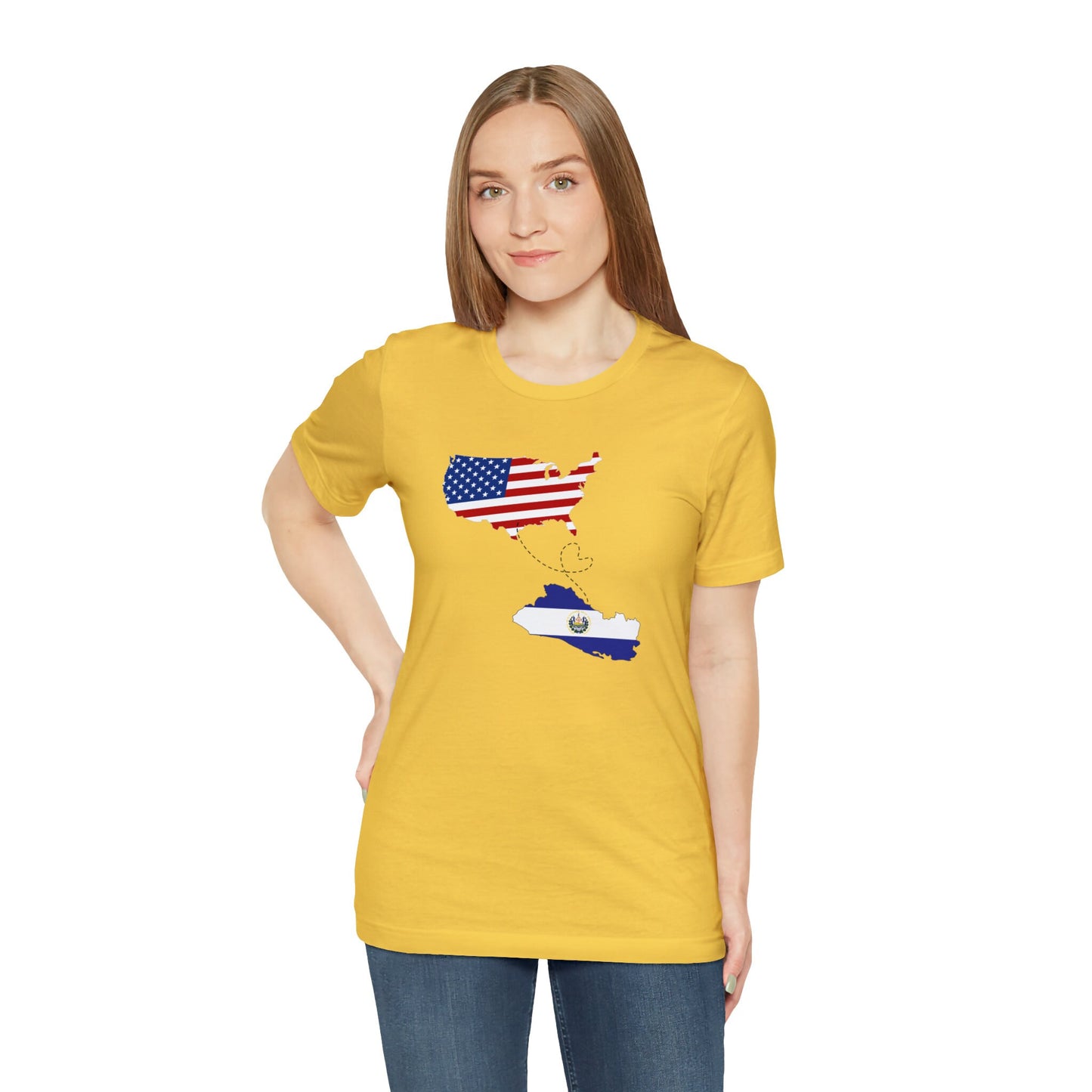 El Salvador USA Shirt