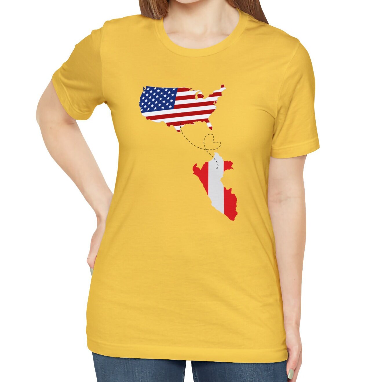 Peru USA Shirt