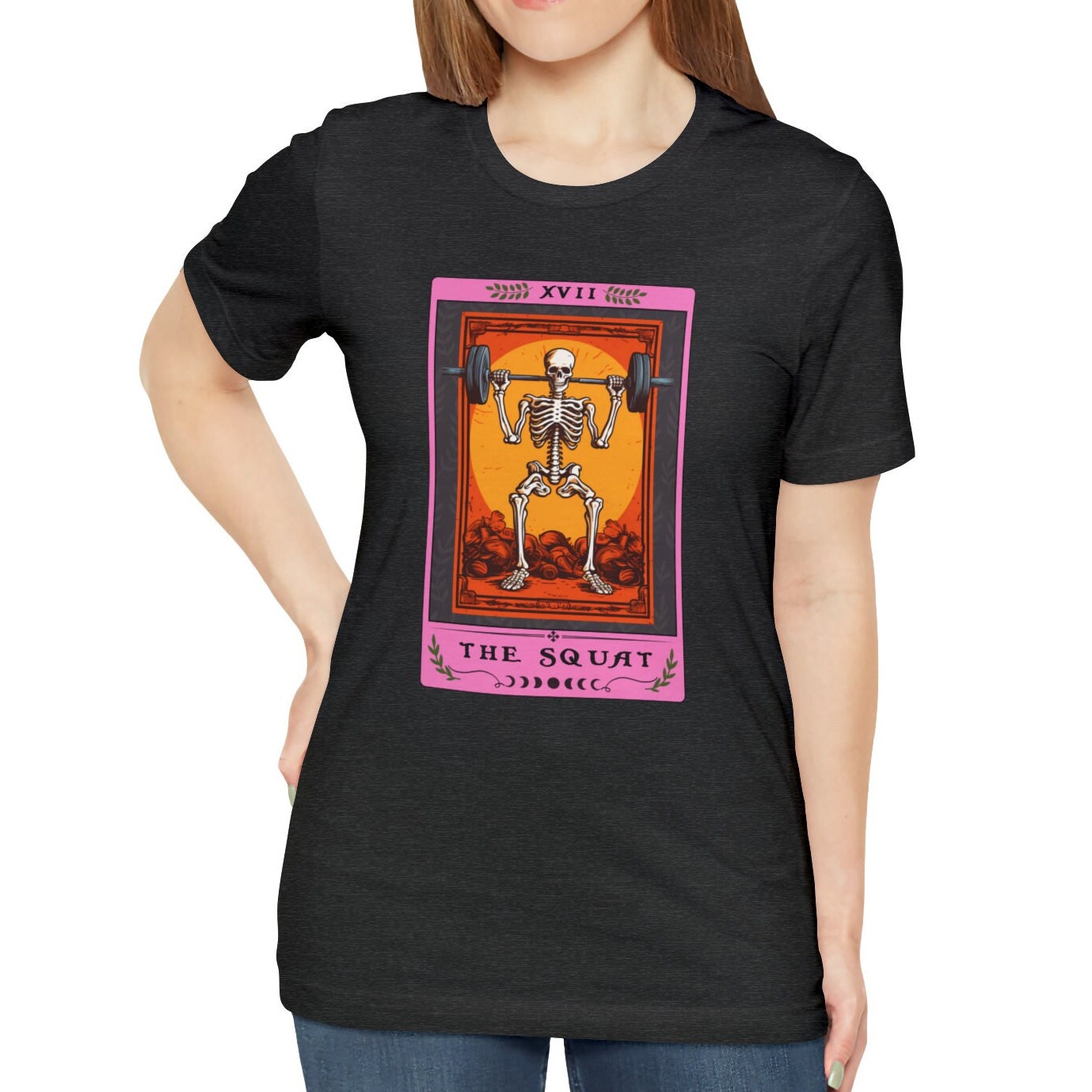 The Squat Tarot Card Shirt Bodybuilder