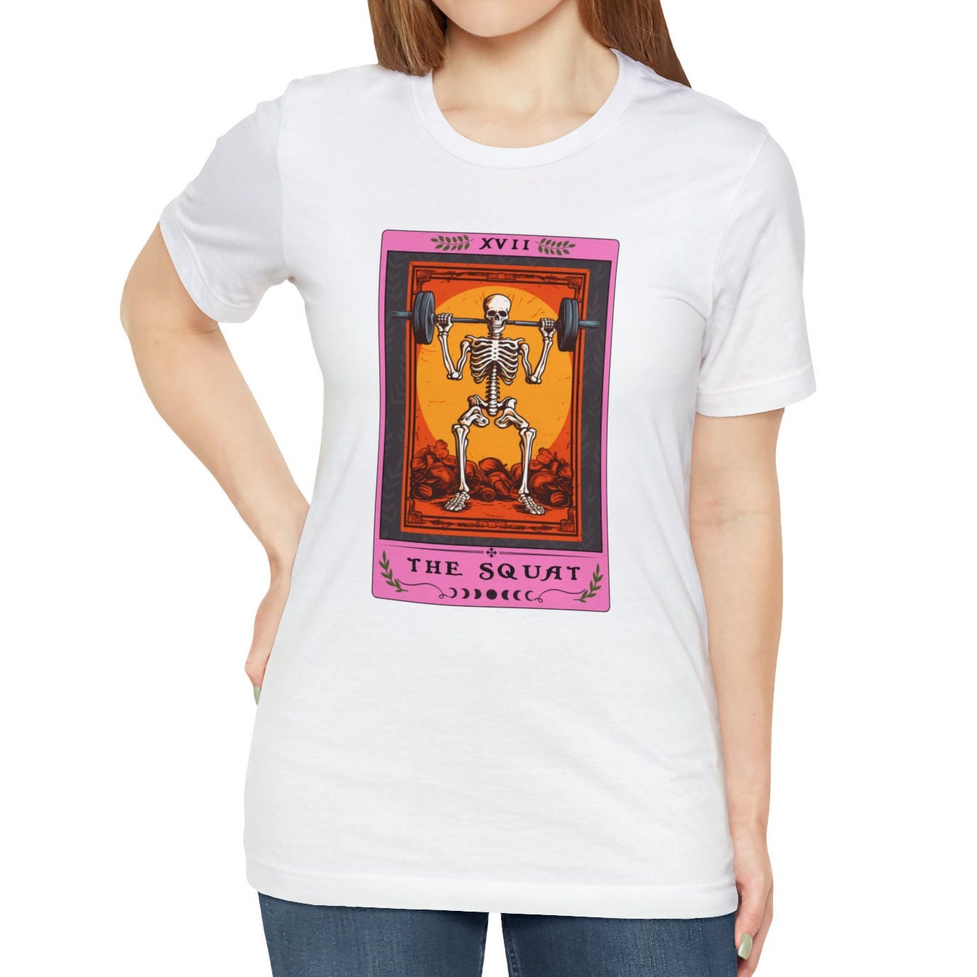 The Squat Tarot Card Shirt Bodybuilder