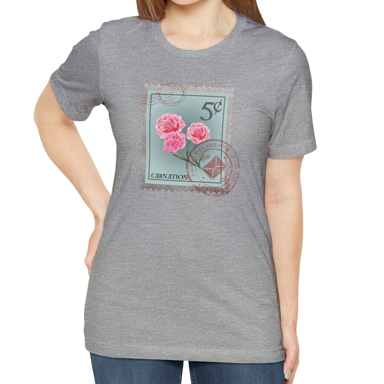 January Birth Month Flower Shirt, Carnation