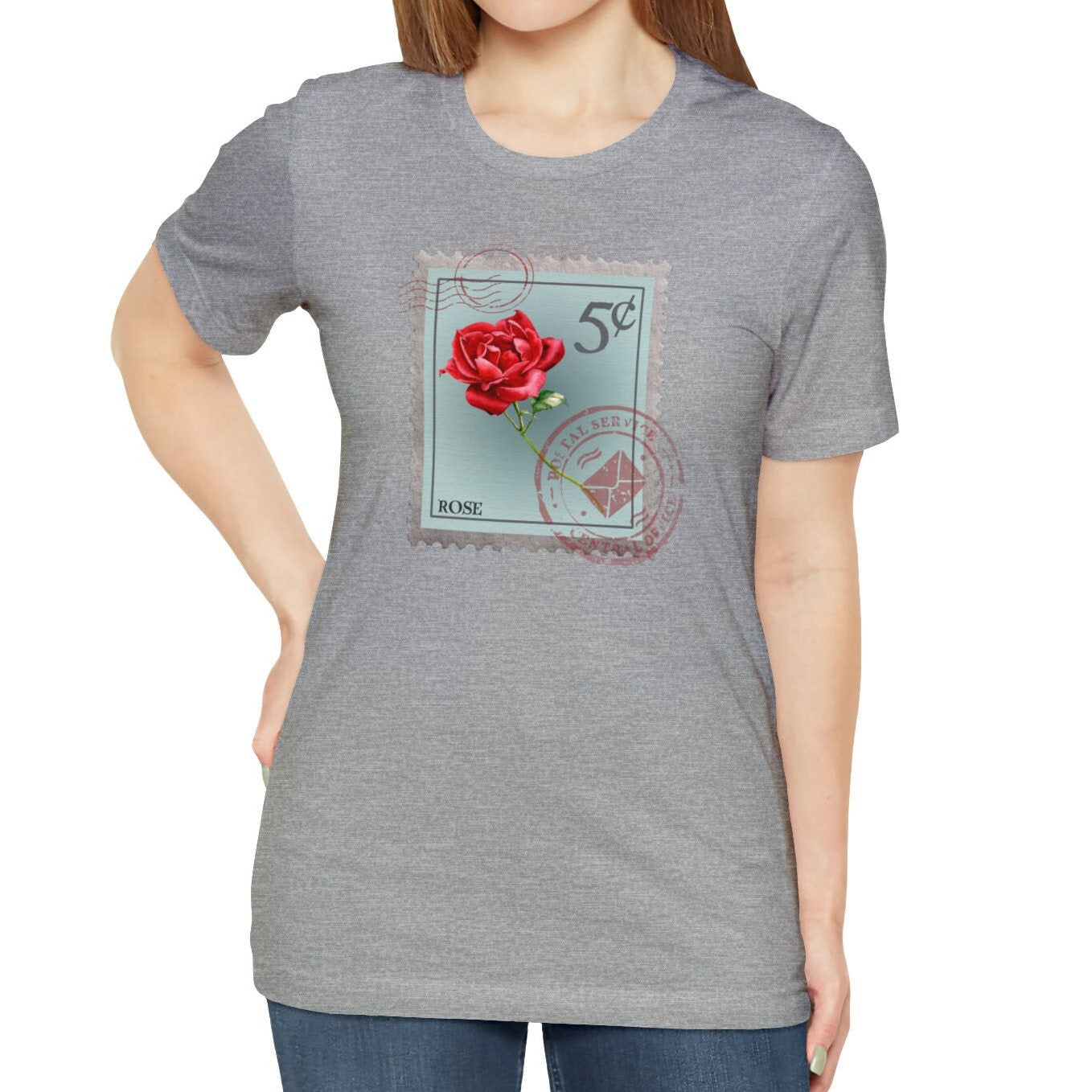 June Birth Month Flower Shirt, Rose