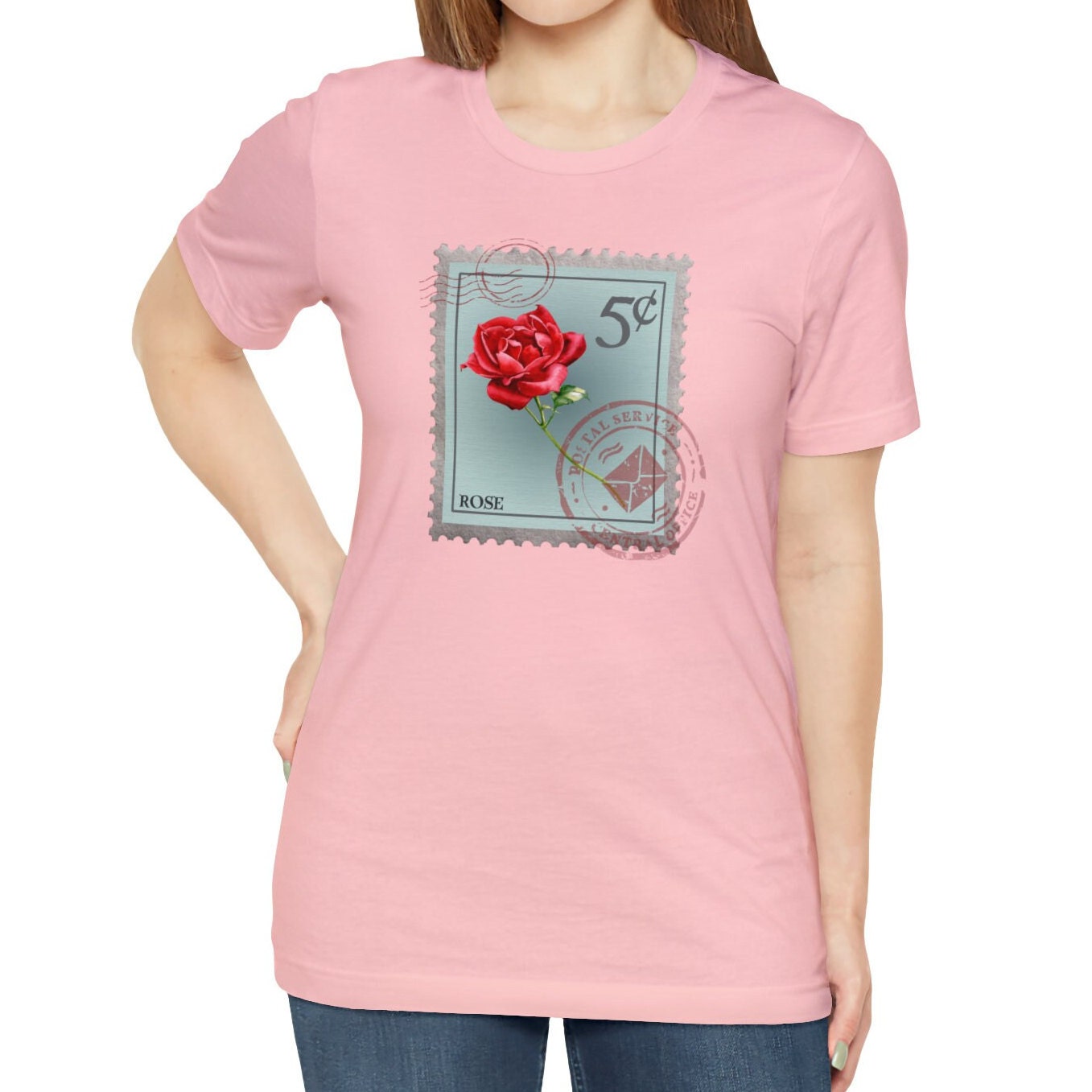 June Birth Month Flower Shirt, Rose