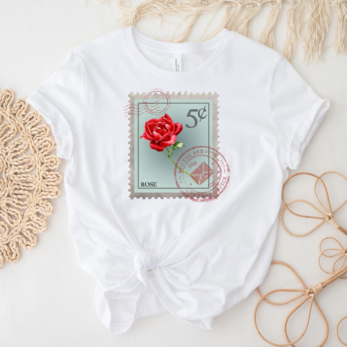 June Birth Month Flower Shirt, Rose