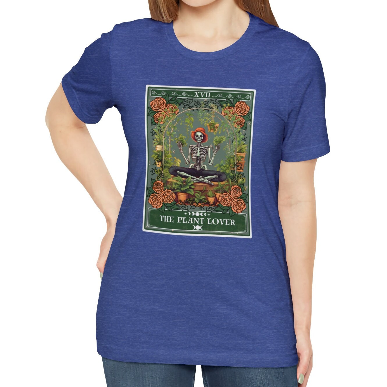 Plant Lover Tarot Card Shirt, Gardening