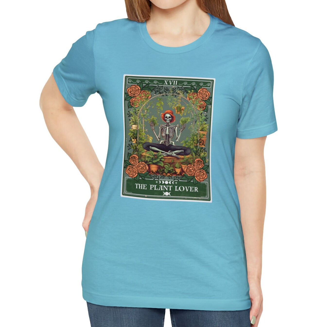 Plant Lover Tarot Card Shirt, Gardening
