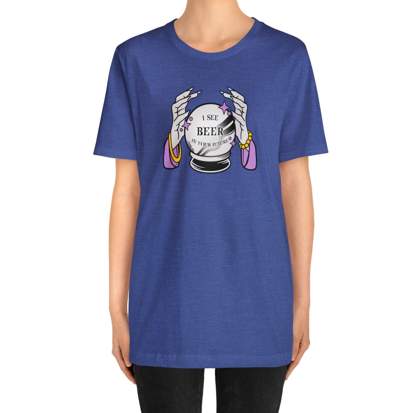 I See Beer in Your Future Crystal Ball Shirt, Fortune Teller