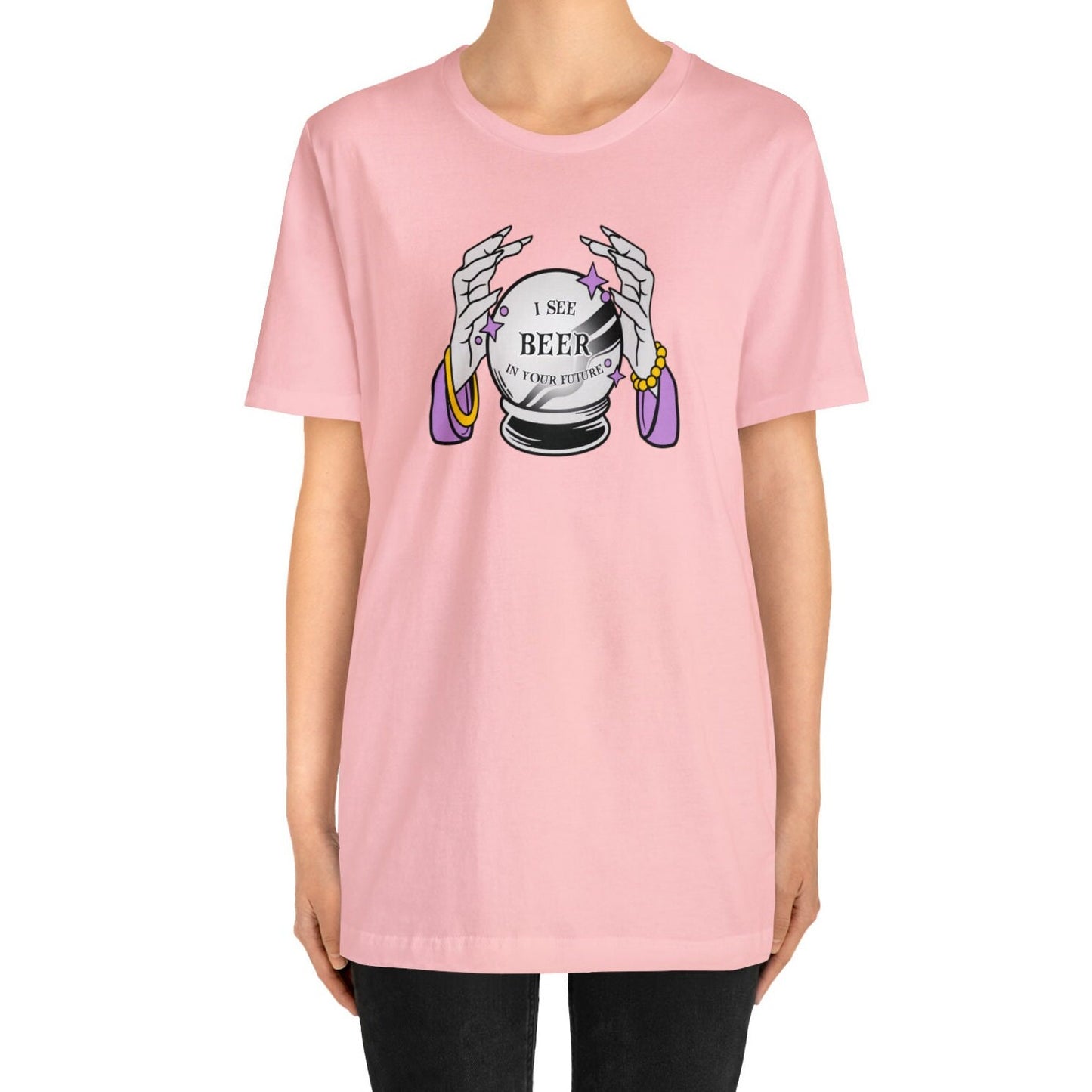 I See Beer in Your Future Crystal Ball Shirt, Fortune Teller