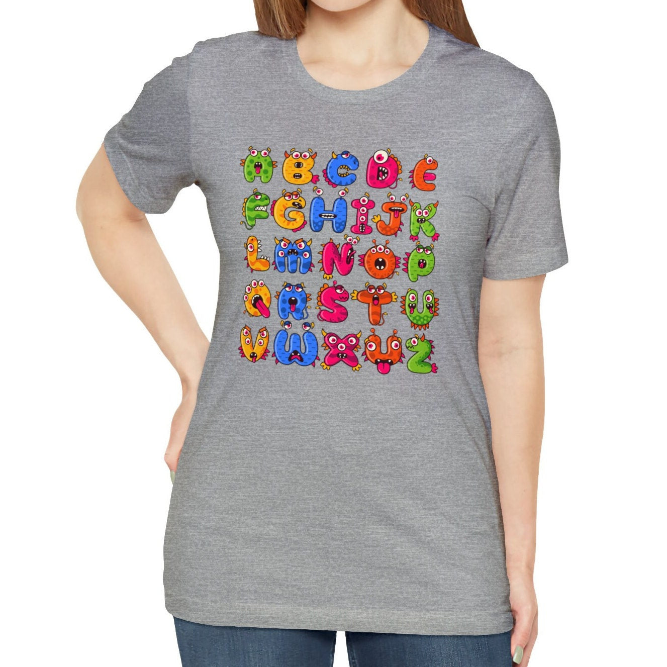 Monster Alphabet Shirt