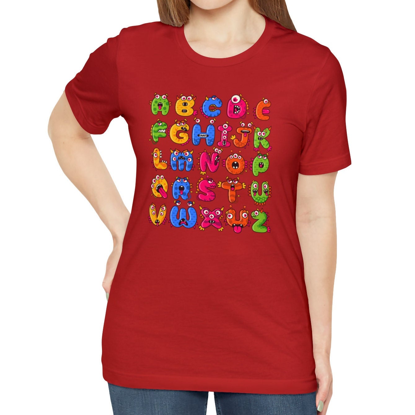Monster Alphabet Shirt