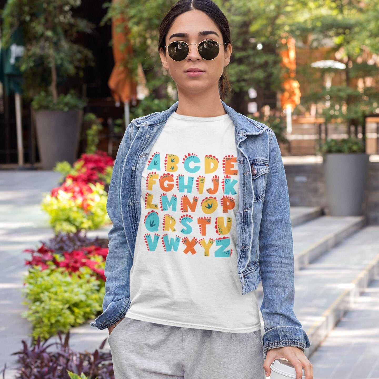 Dinosaur Alphabet Shirt