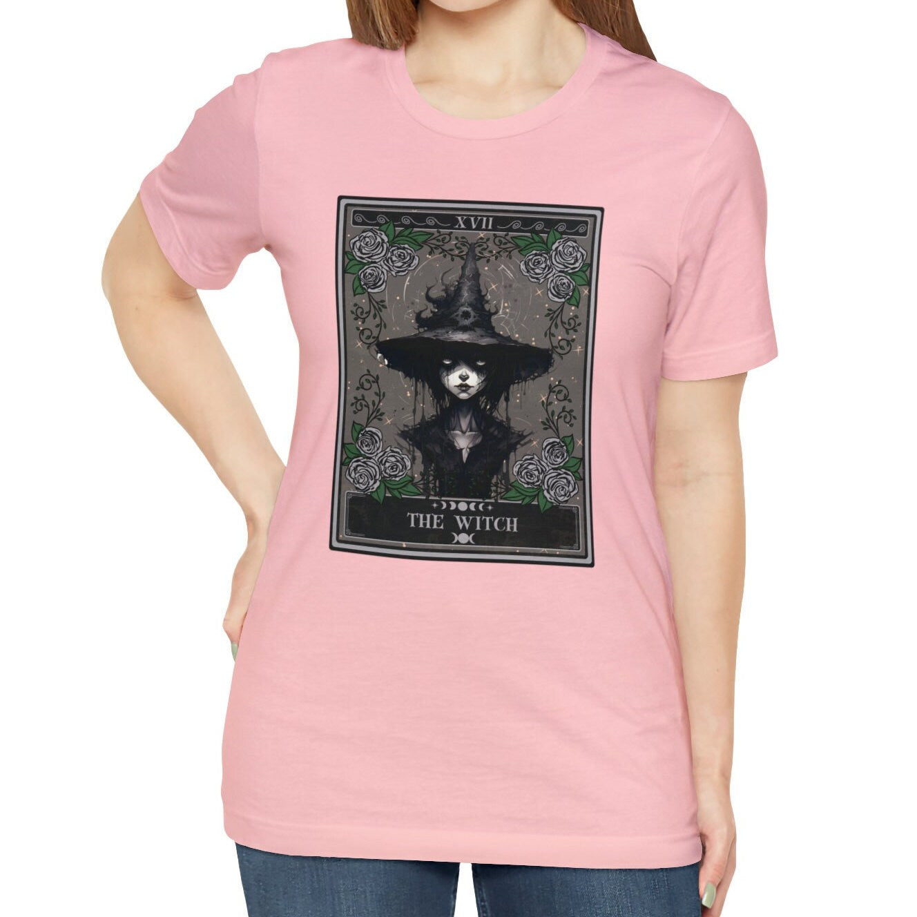 Creepy Witch Tarot Card Shirt