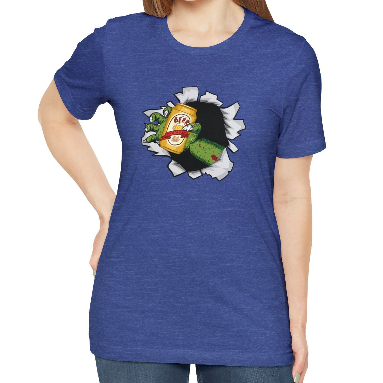 Beer Halloween Zombie Shirt
