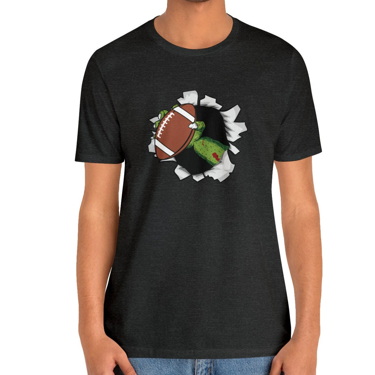 Football Halloween Zombie Shirt