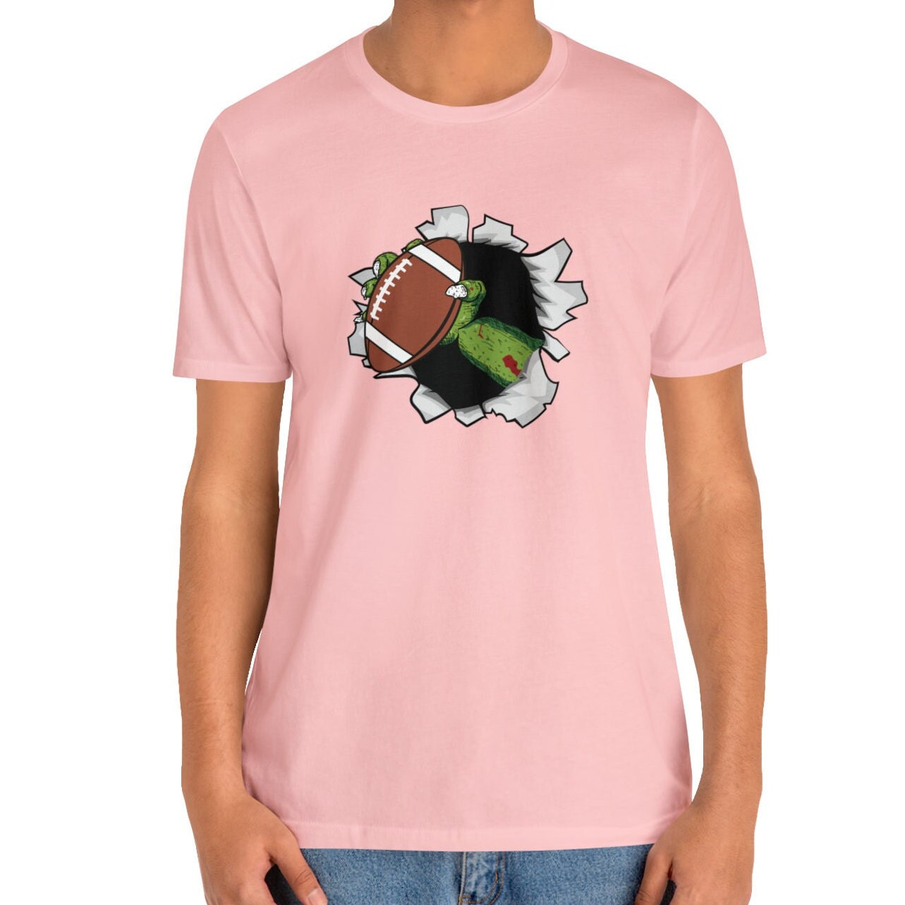 Football Halloween Zombie Shirt