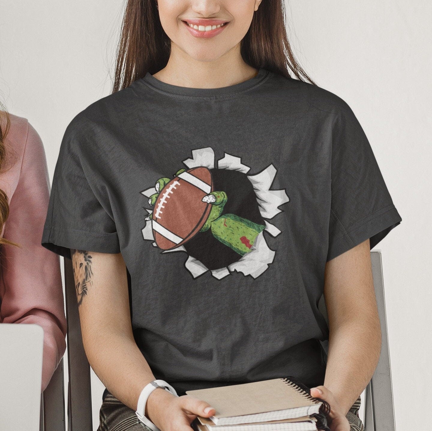 Football Halloween Zombie Shirt