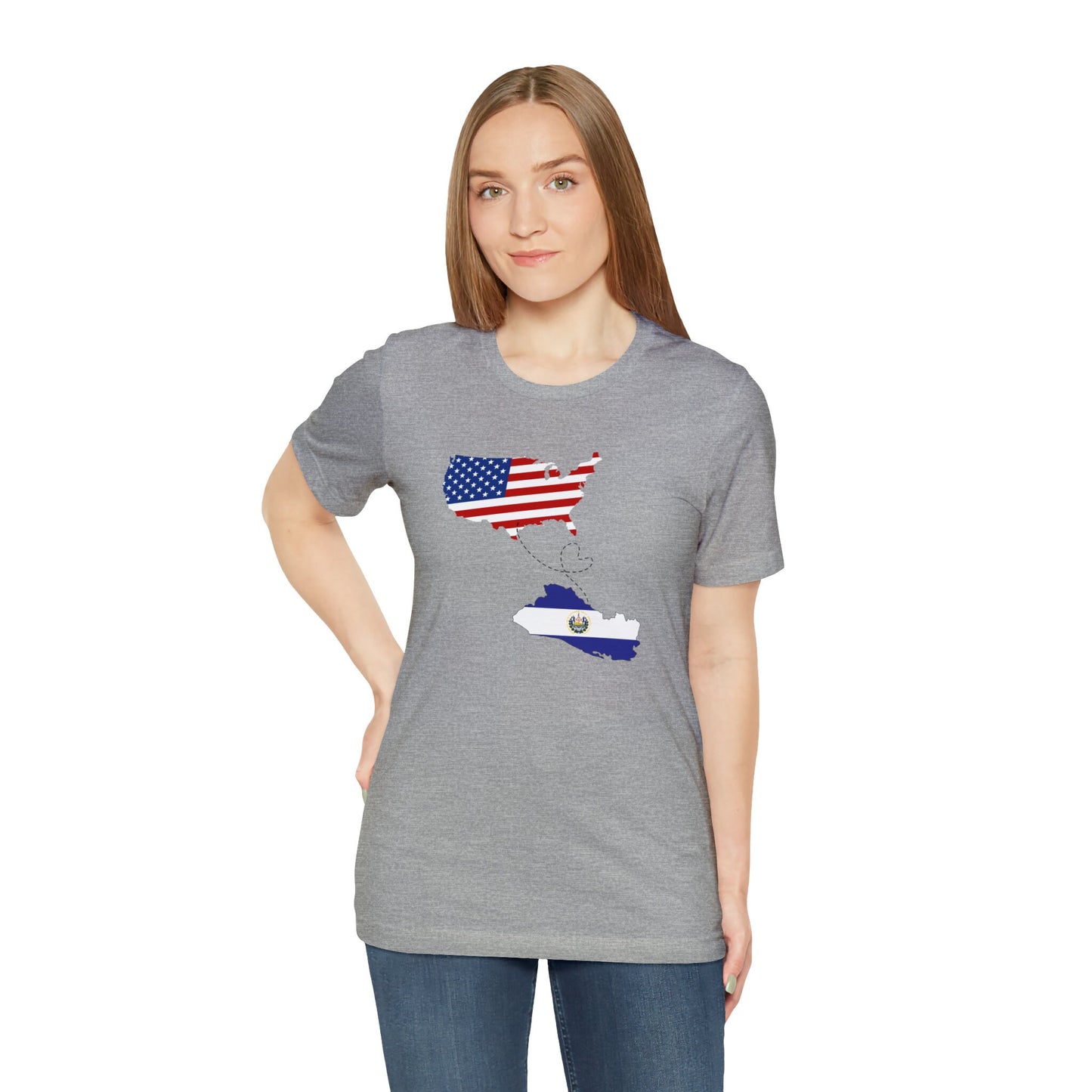 El Salvador USA Shirt