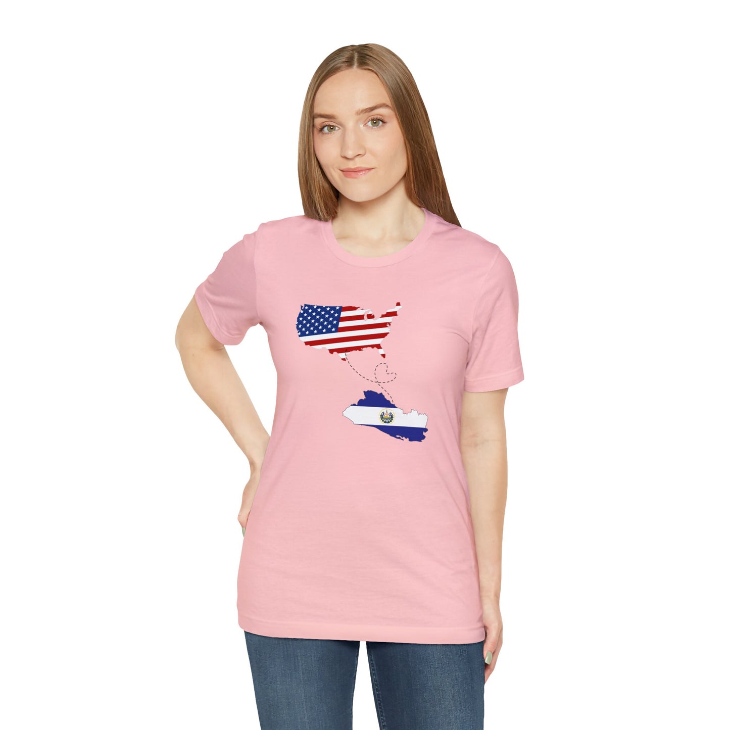 El Salvador USA Shirt
