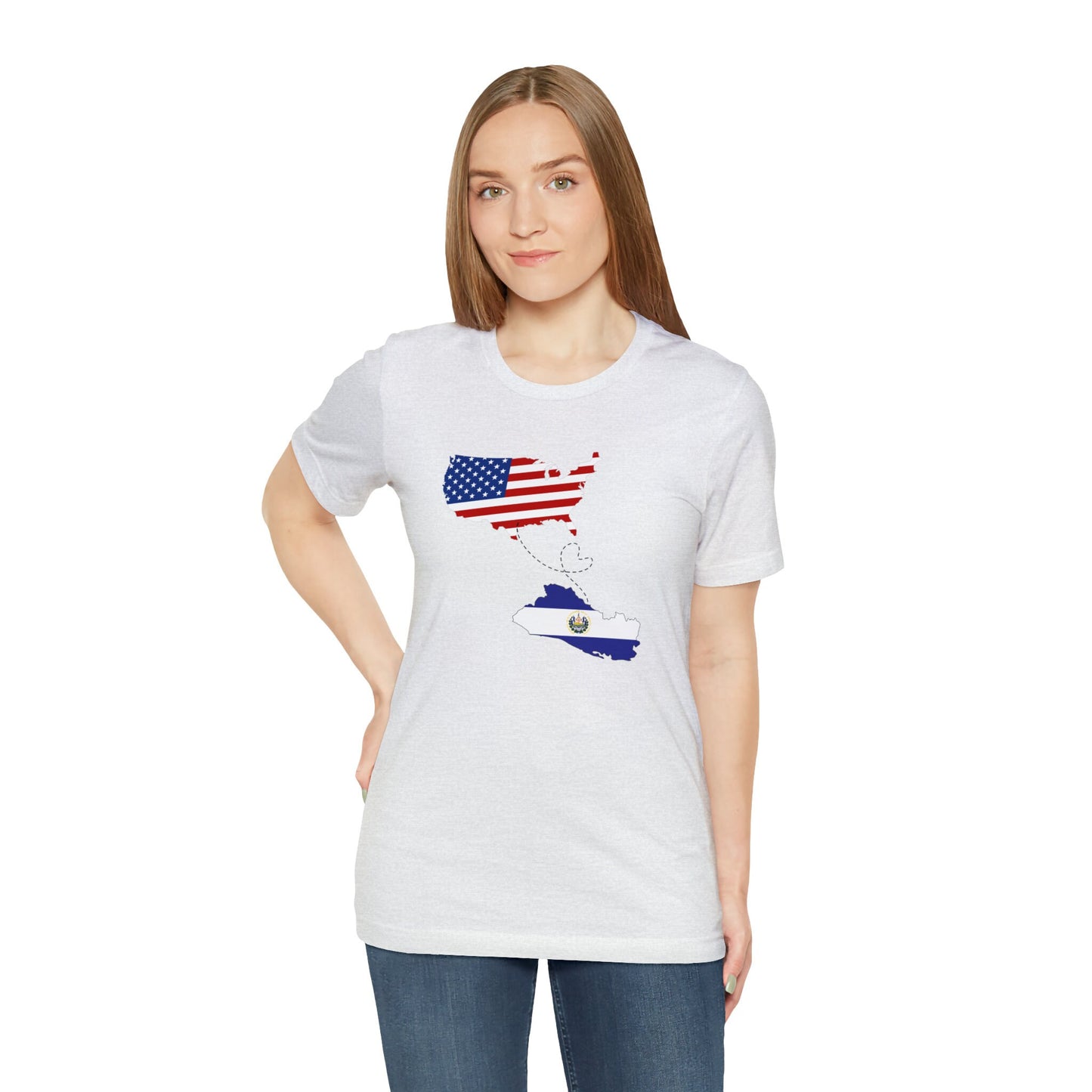 El Salvador USA Shirt