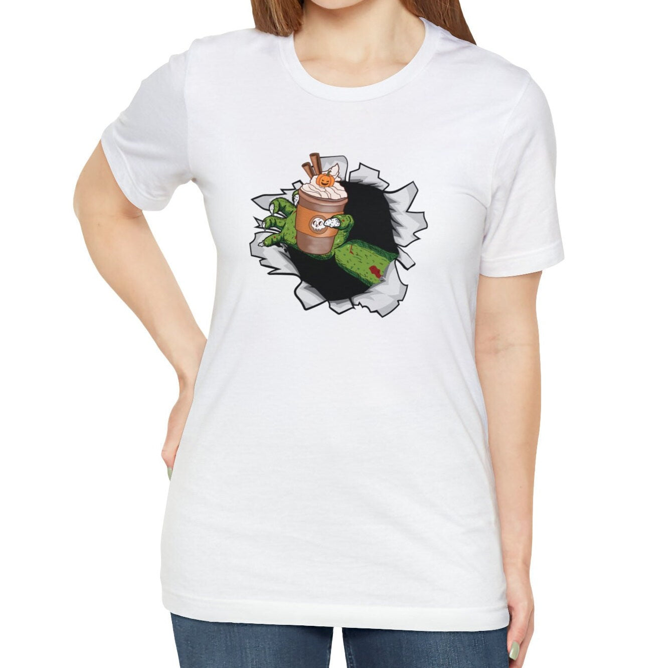 Pumpkin Coffee Halloween Shirt