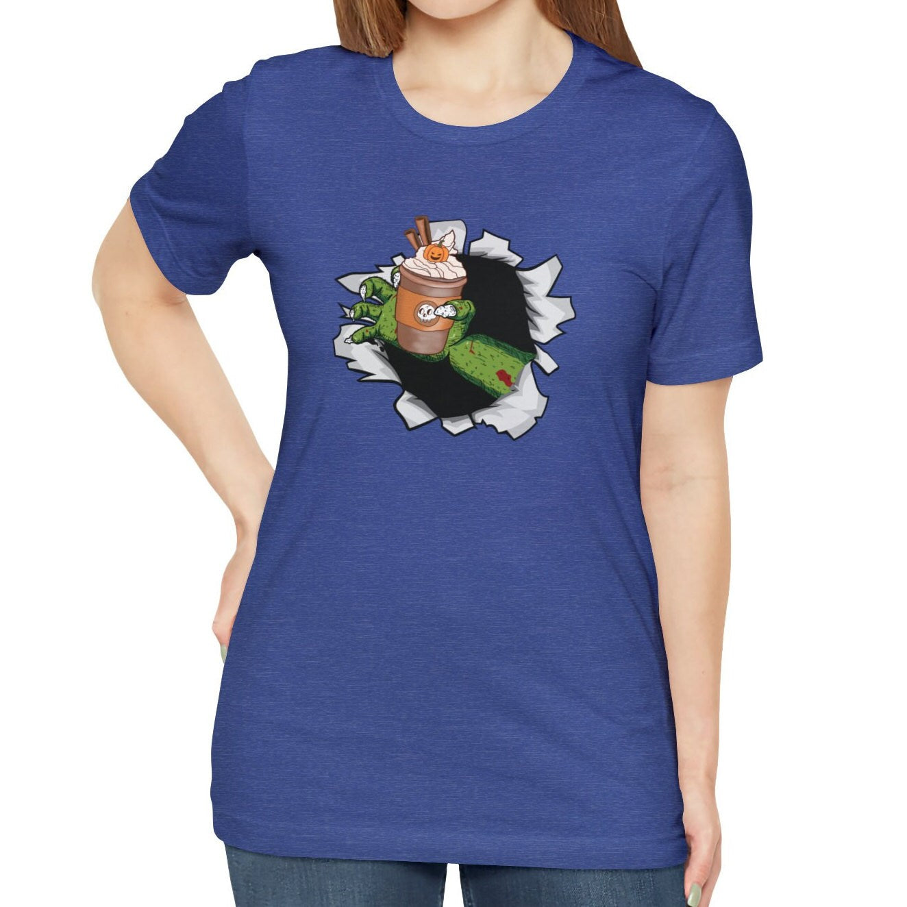 Pumpkin Coffee Halloween Shirt