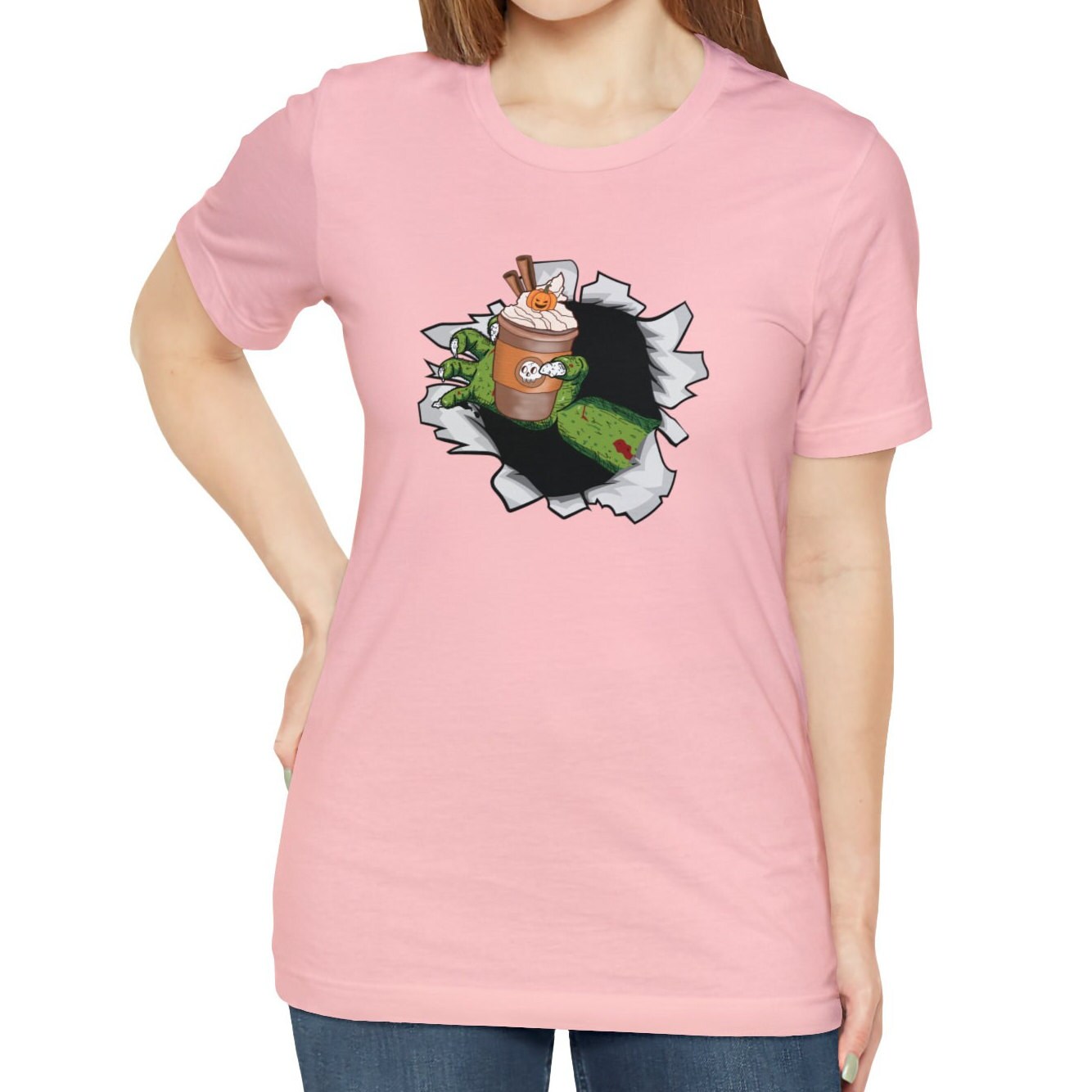 Pumpkin Coffee Halloween Shirt