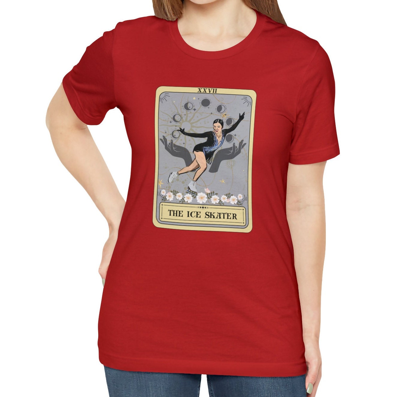 Ice Skating Tarot Card Shirt, Figure Skating