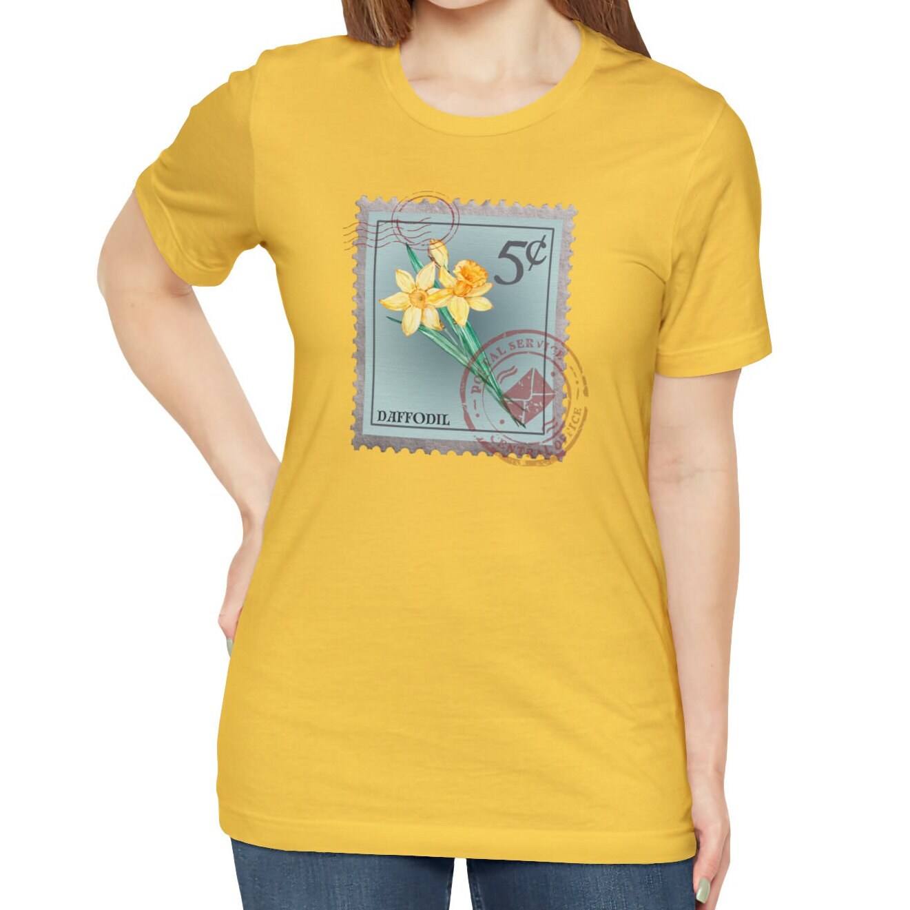 March Birth Month Flower Shirt, Daffodil