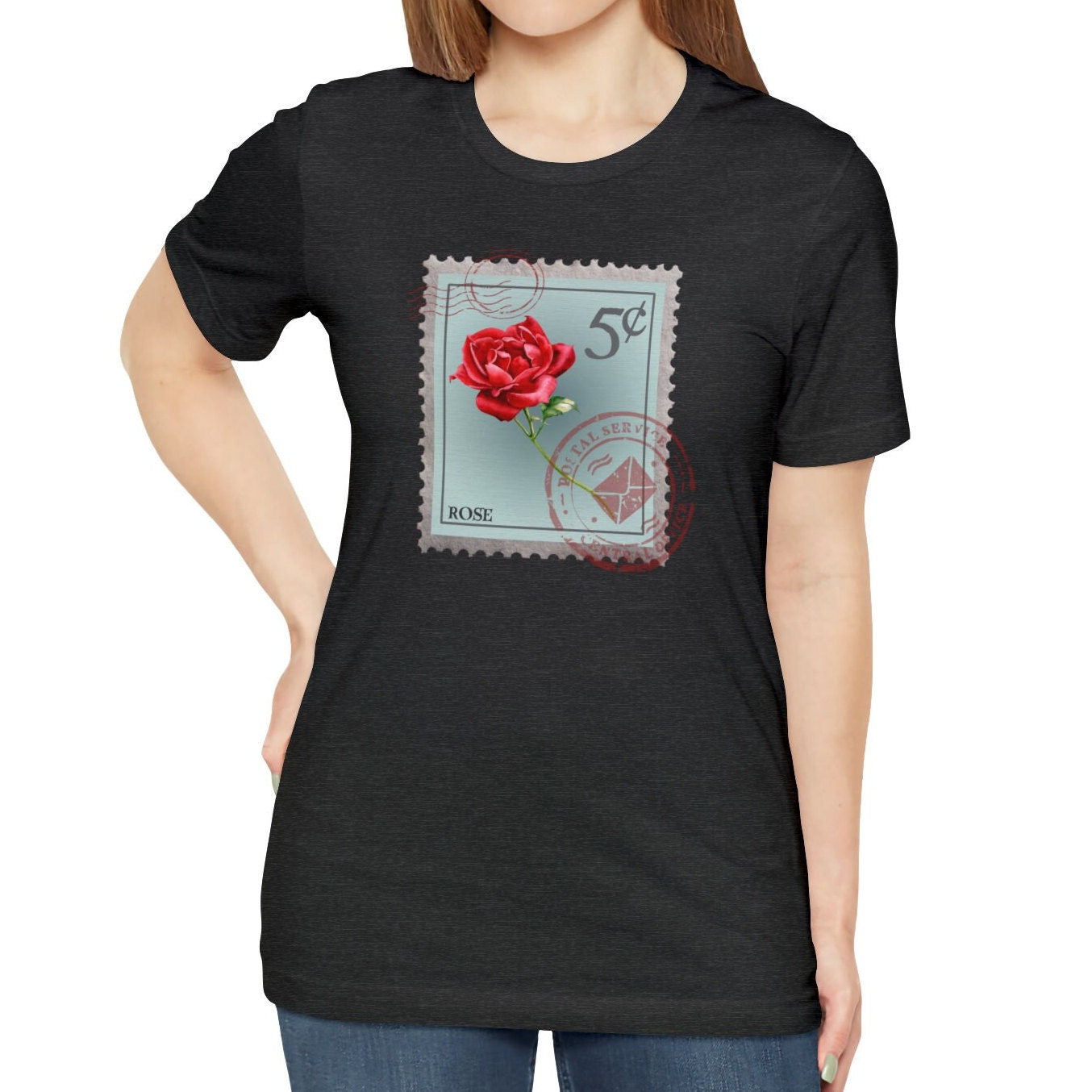 June Birth Month Flower Shirt, Rose