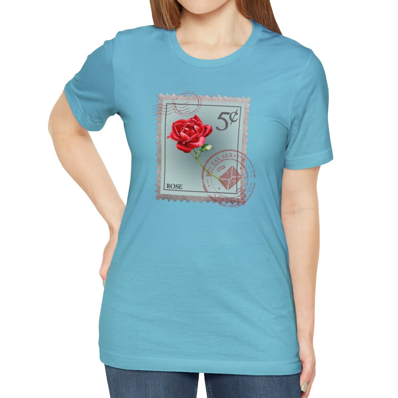 June Birth Month Flower Shirt, Rose