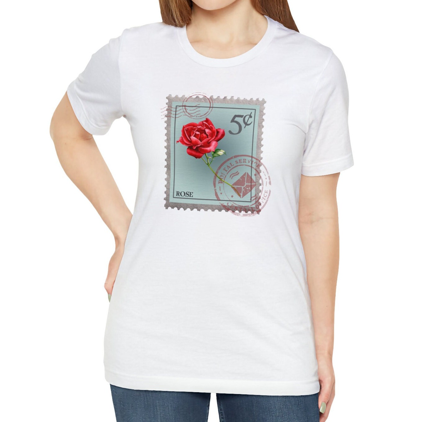 June Birth Month Flower Shirt, Rose
