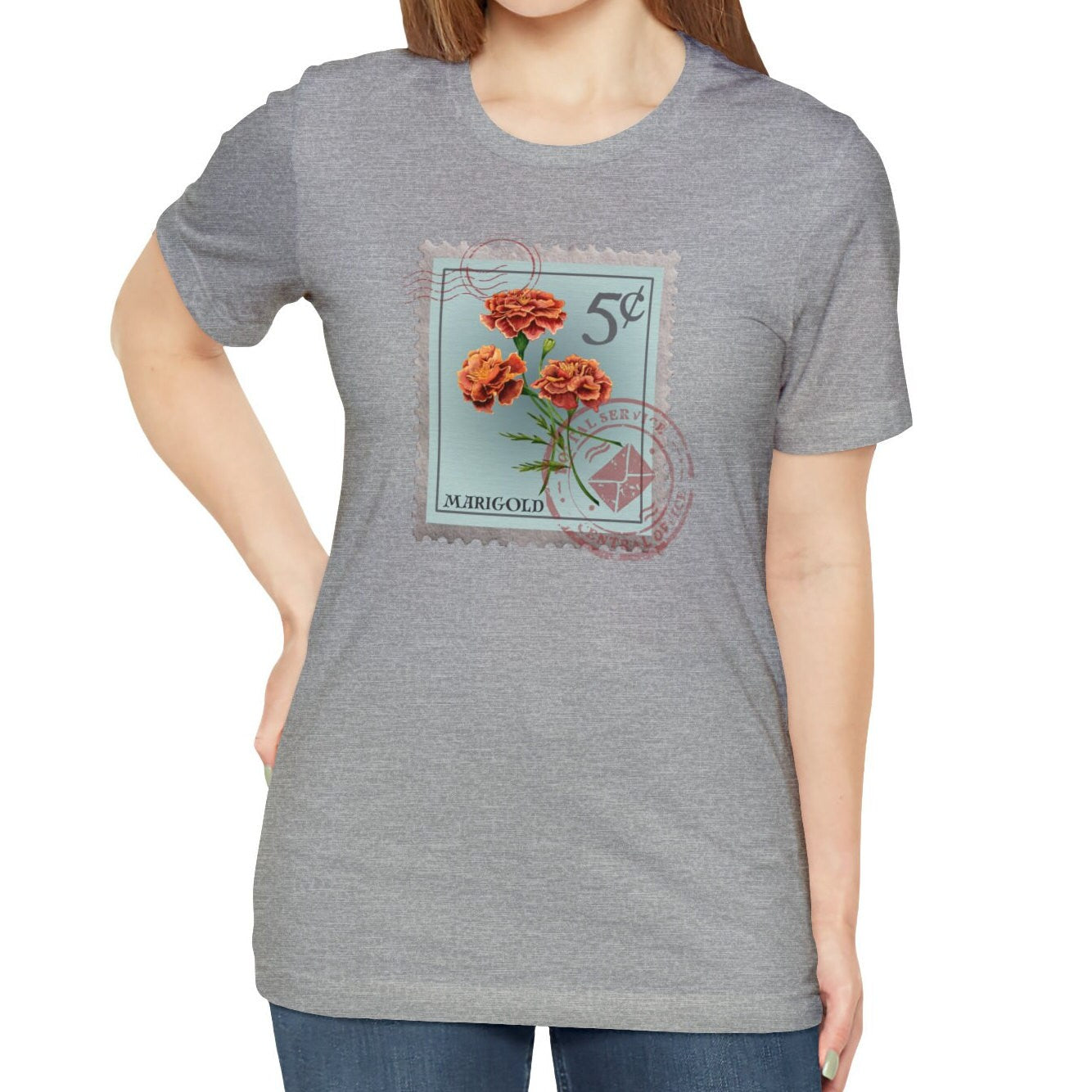 October Birth Month Flower Shirt, Marigold