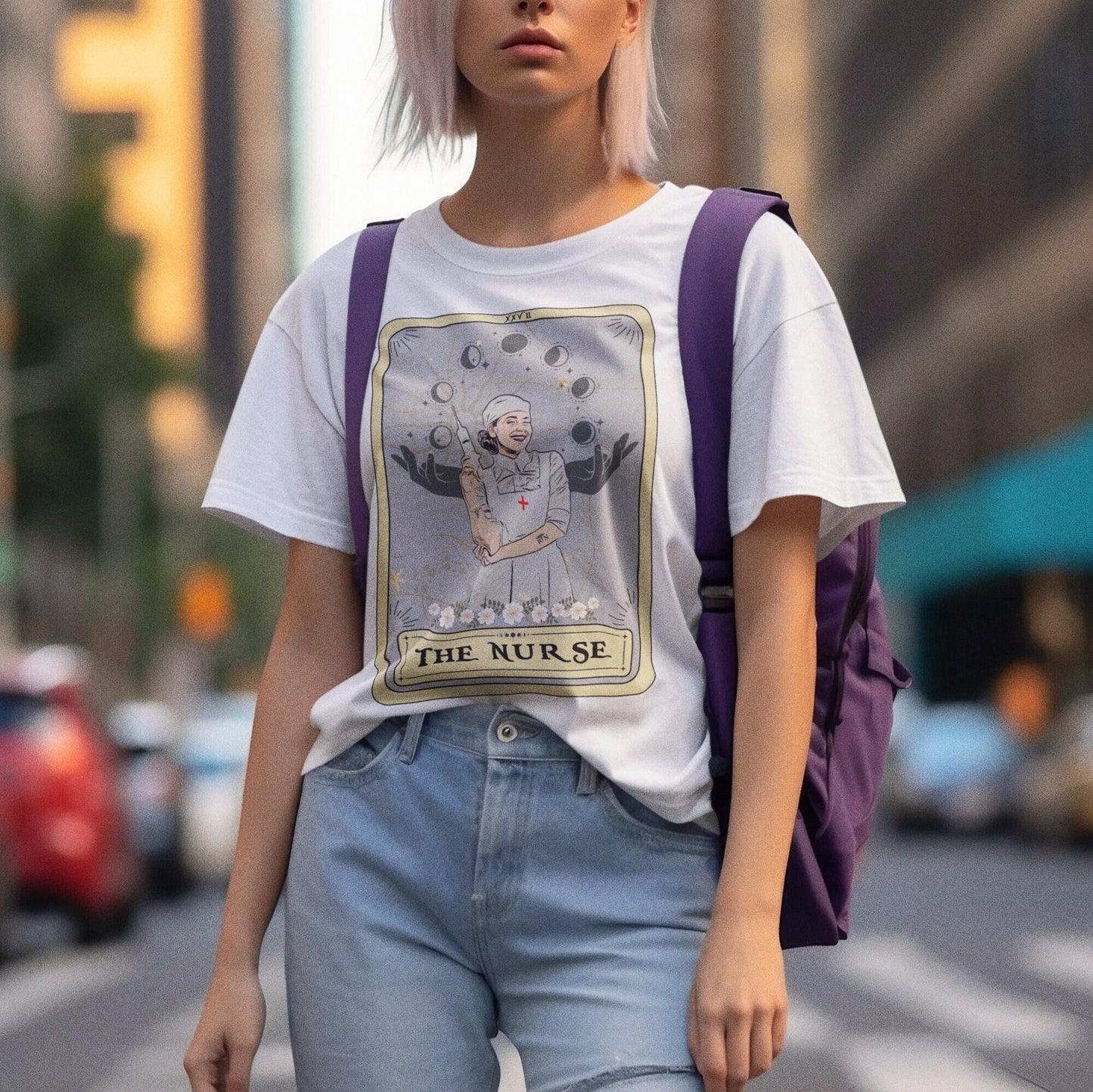 The Nurse Tarot Card T-Shirt