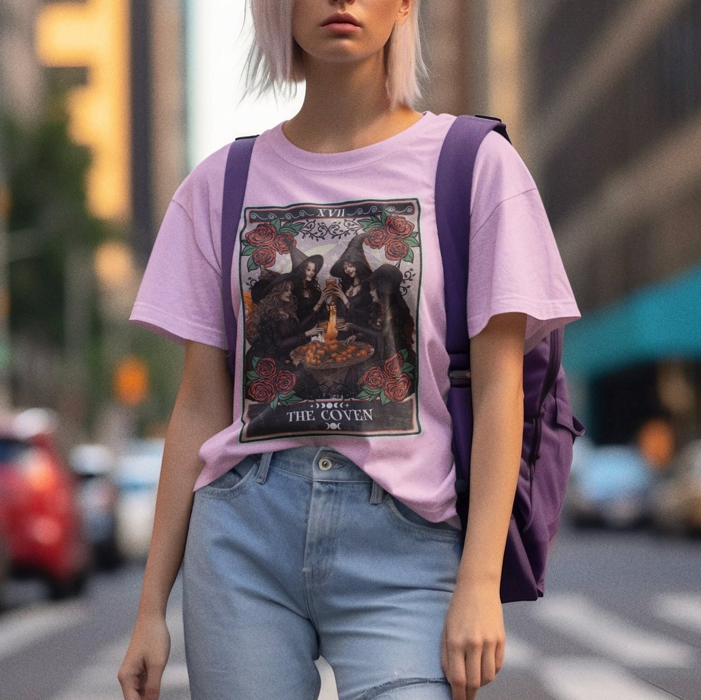 The Coven Tarot Card Shirt, Witchy Bride