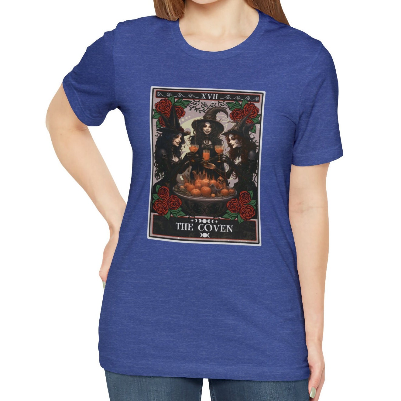 The Coven Tarot Card Shirt, Witchy Bride