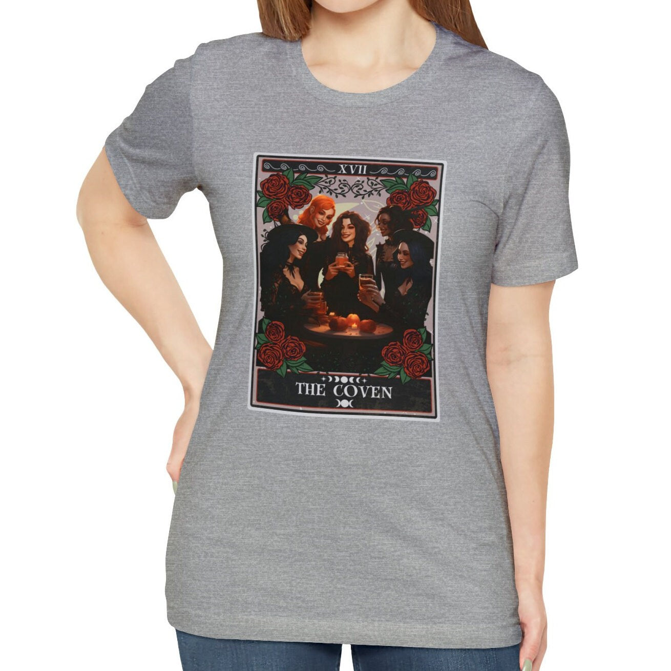 The Coven Tarot Card Shirt, Witchy Bride