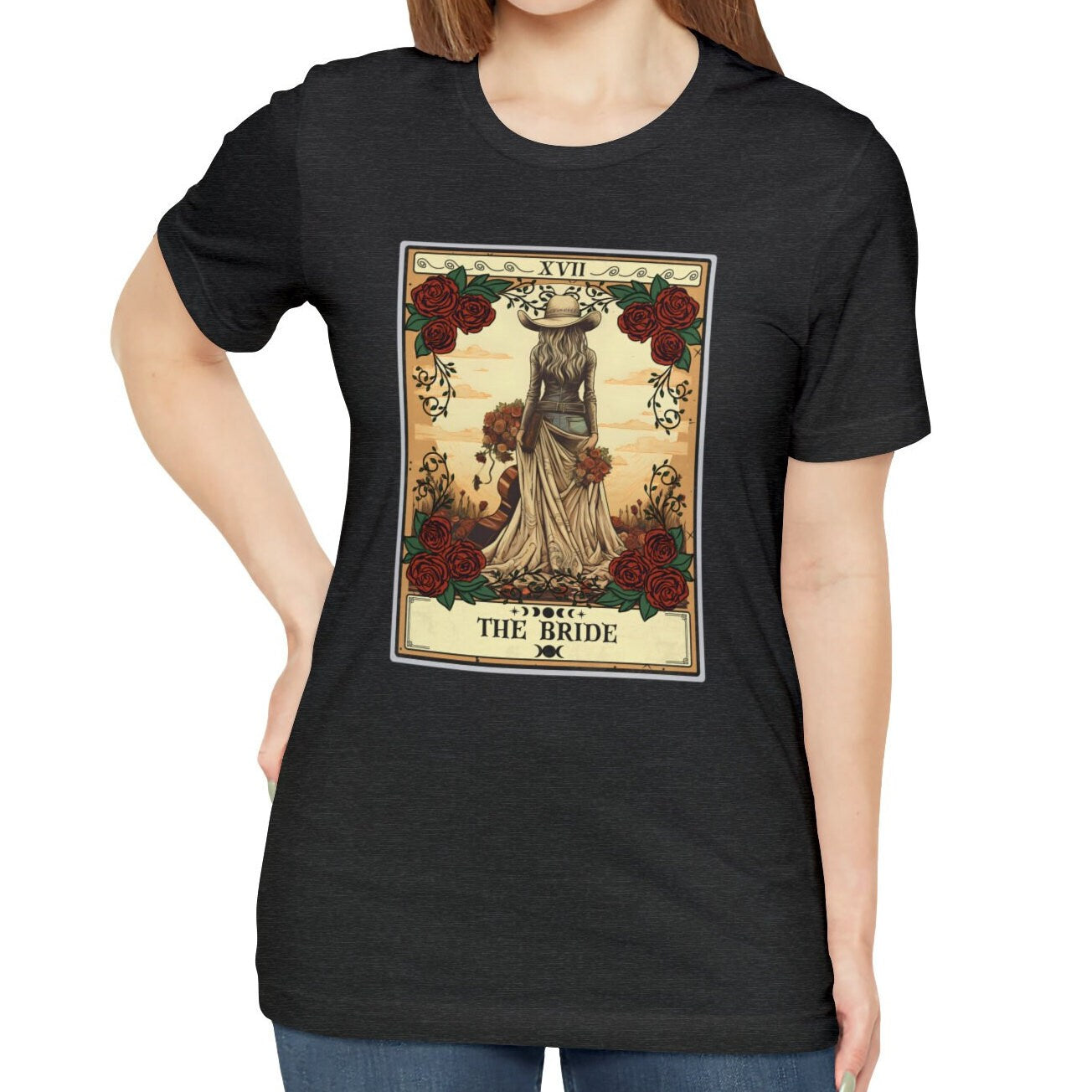 Cowgirl Bride Tarot Card Shirt