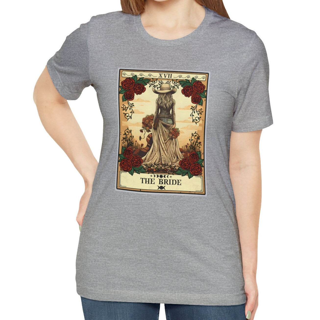 Cowgirl Bride Tarot Card Shirt