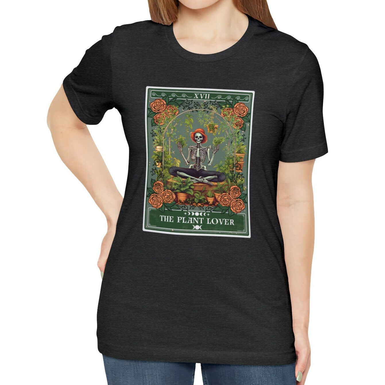 Plant Lover Tarot Card Shirt, Gardening