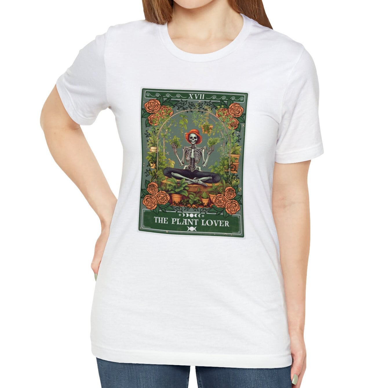 Plant Lover Tarot Card Shirt, Gardening