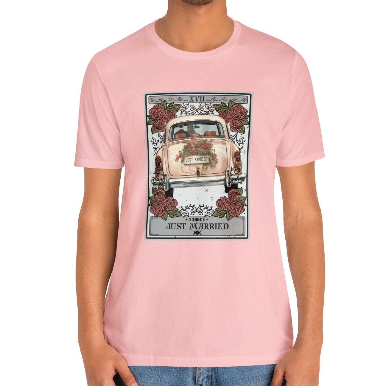 Just Married Tarot Card T-Shirt