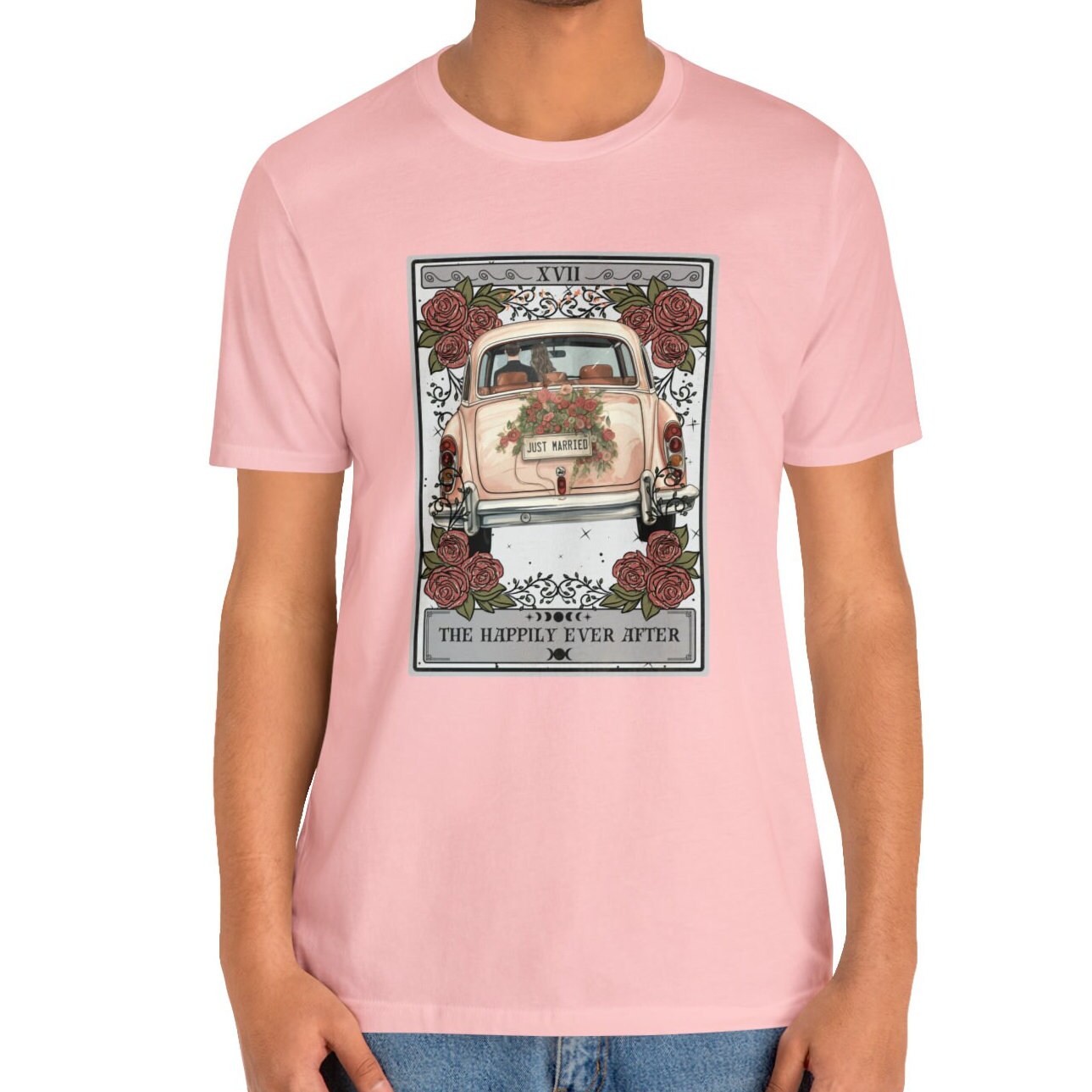 Just Married Tarot Card Shirt