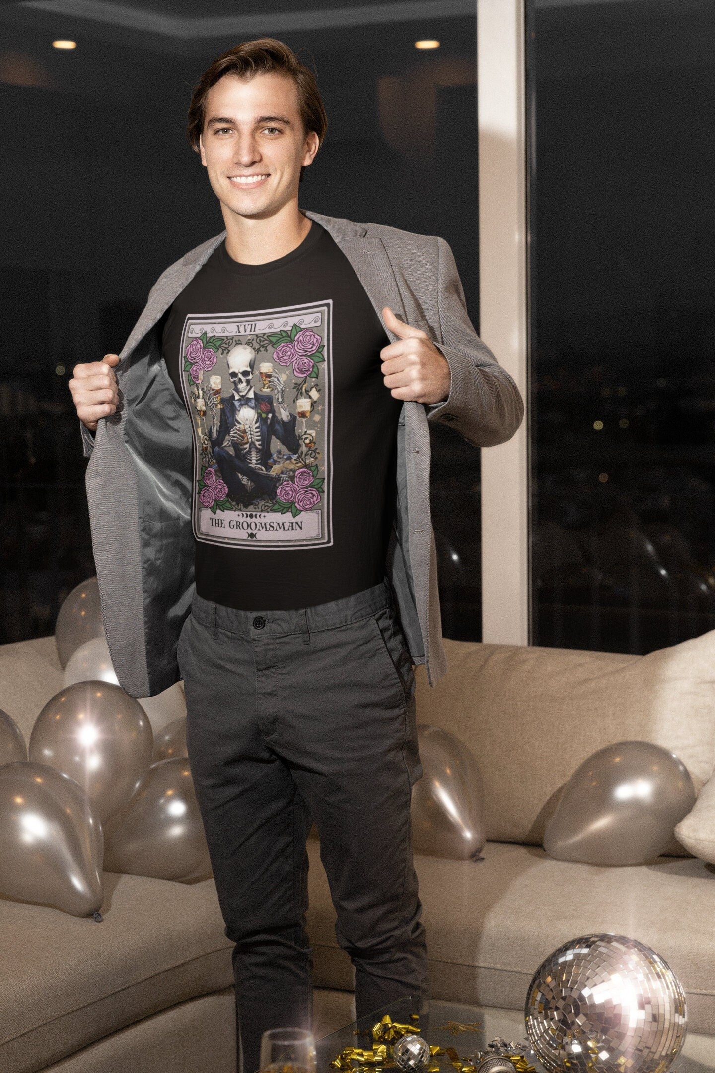 The Groomsman Tarot Card Shirt