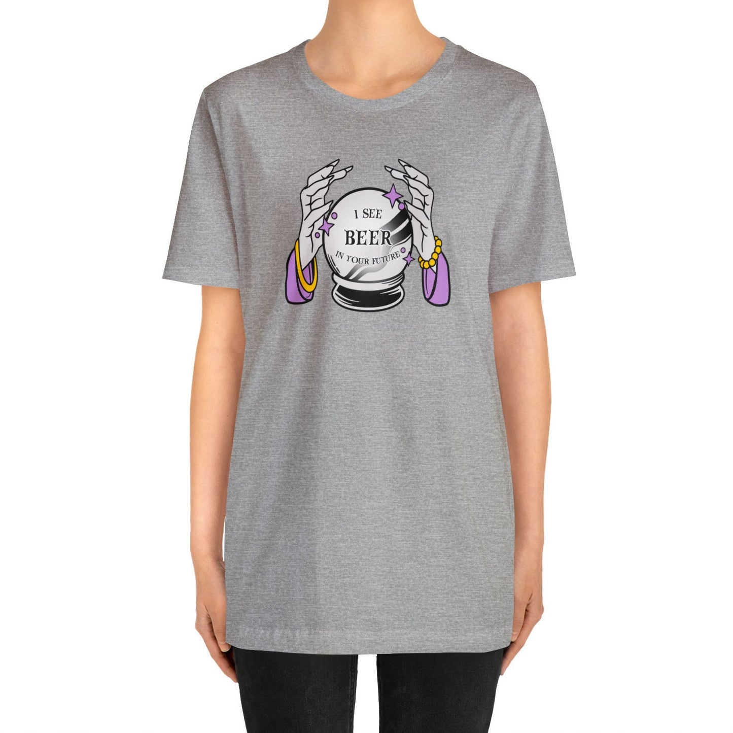 I See Beer in Your Future Crystal Ball Shirt, Fortune Teller