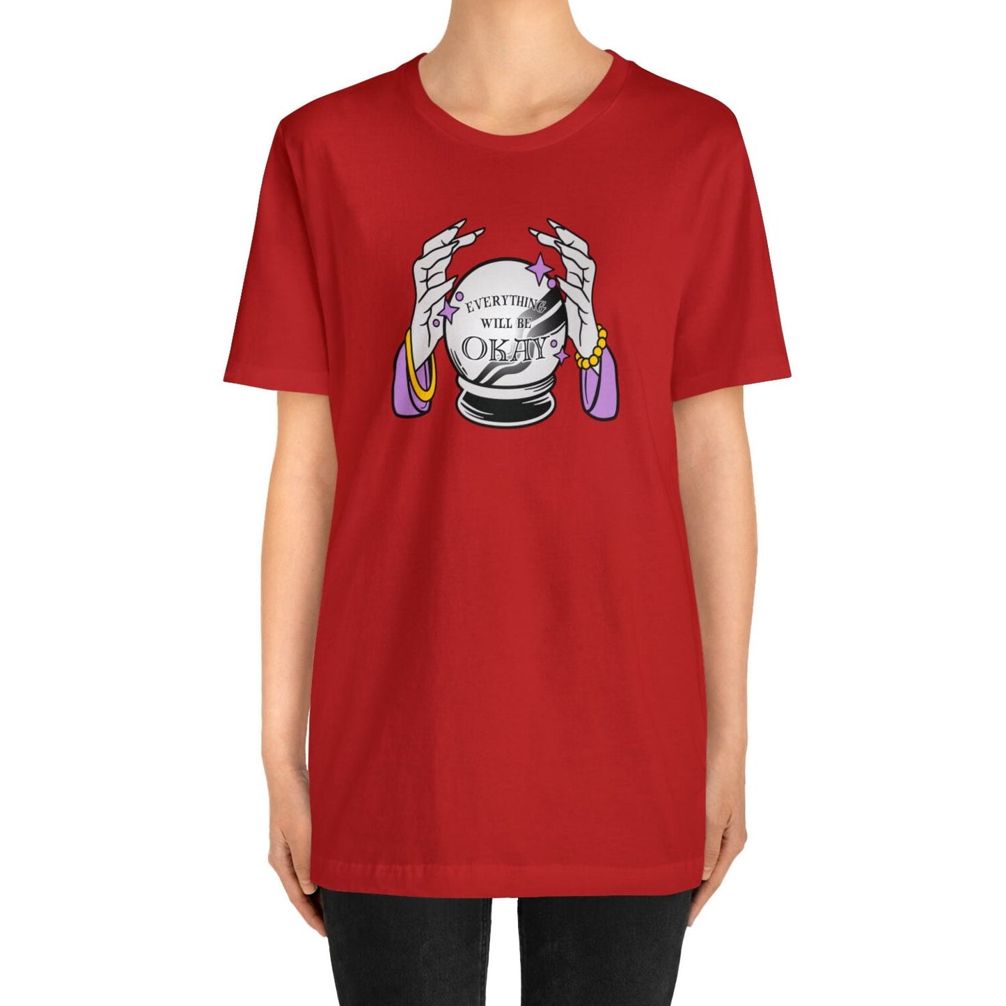Everything Will Be OK Crystal Ball Shirt, Fortune Teller