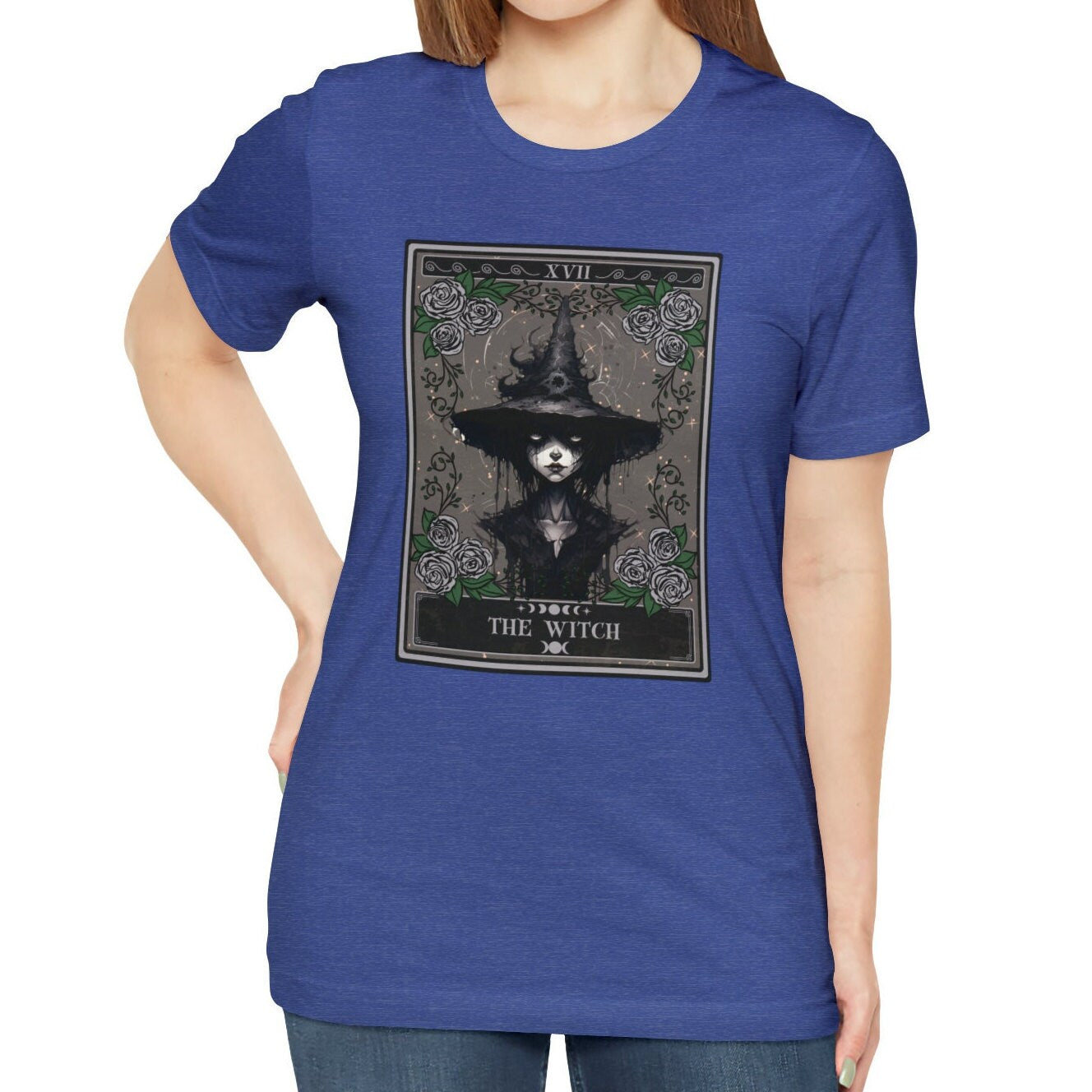 Creepy Witch Tarot Card Shirt