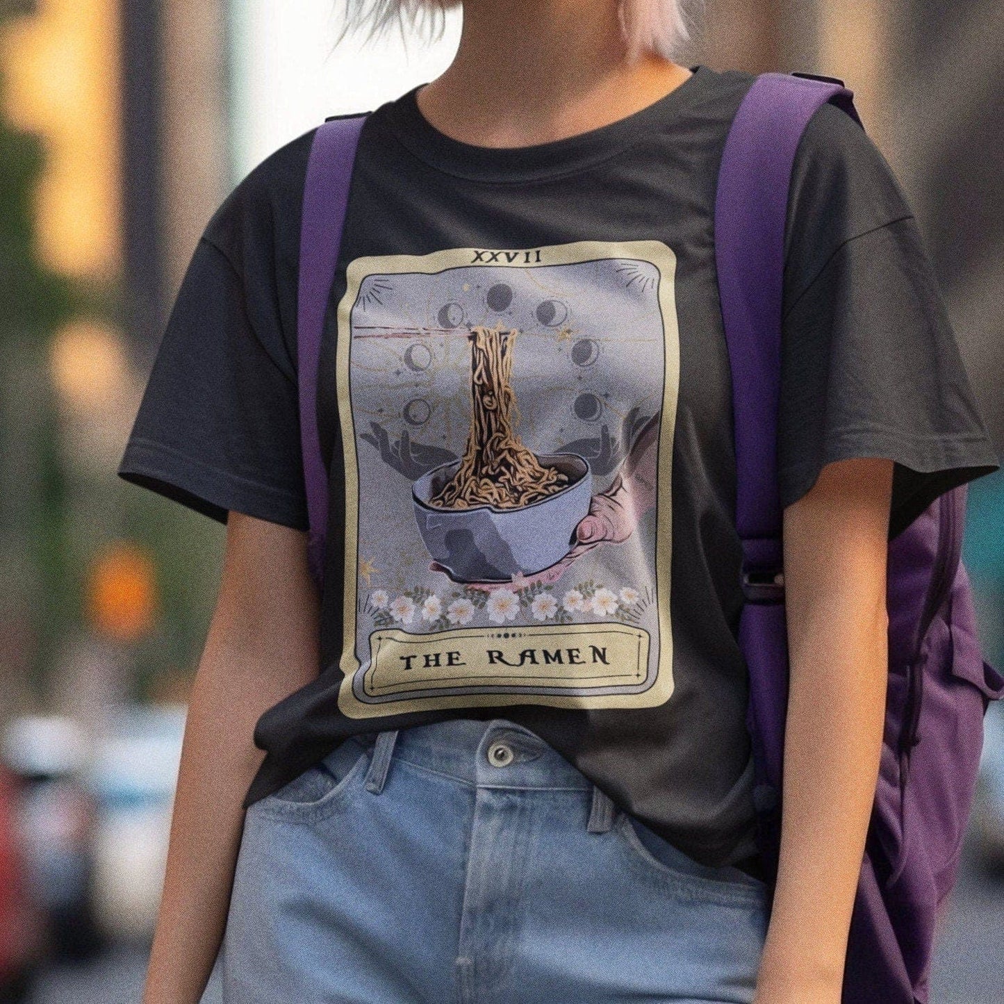 The Ramen Tarot Card Shirt, Food Lover
